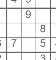 Mini Sudoku