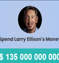 Spend Larry Ellison's Money Game