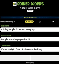 Joined Words