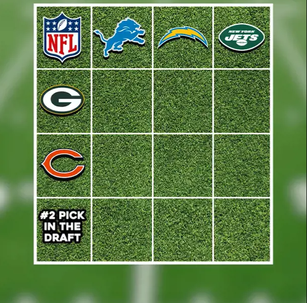 Immaculate Grid Football - Play Immaculate Grid Football On Wordle 2